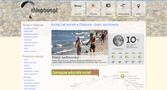 Desktop Screenshot of chlapowo.pl